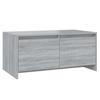 Maison Exclusive - Table basse sonoma gris 90x50x41,5 cm bois d'ingénierie
