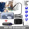 LED HD Wireless Endoscope WiFi Borescope Inspection Camera for iPhone Android