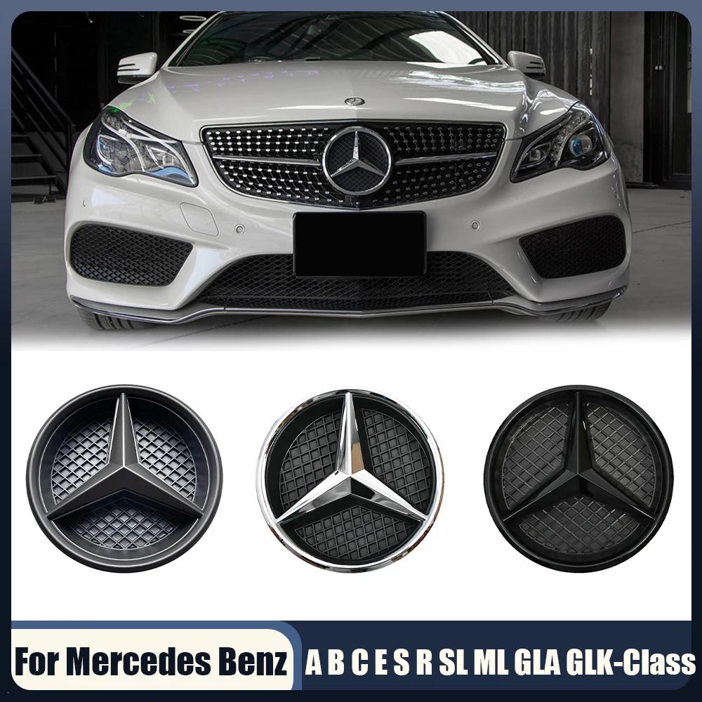 e Front Grill Star Emblem Chrome Logo Badge For Mercedes Benz W176 W246 W205 W212 W207 W217 W251 W166