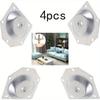 4 buc Suport de montare picior de masă Teșitură 12 grade Fixare Piese de mobilier Accesorii lemn Feronerie casă Pentru picioare masă canapea