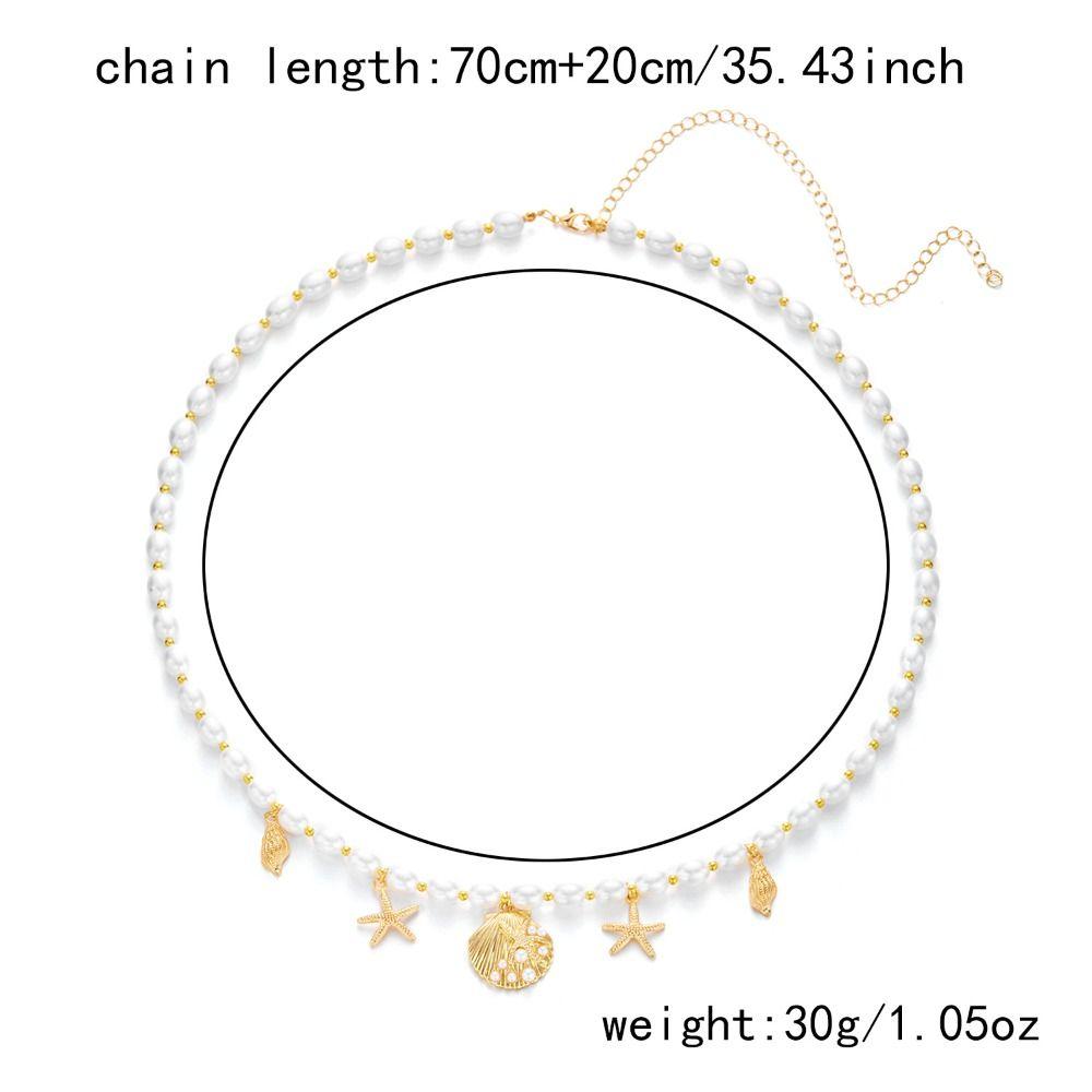 Bohemian Body Chain Sea Star Jewelry Accessories Summer Waist Chain  for Women