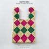 Colorful Knitted Handbags: Women's Fashion Shoulder Bags & Vest Waistcoat Styles