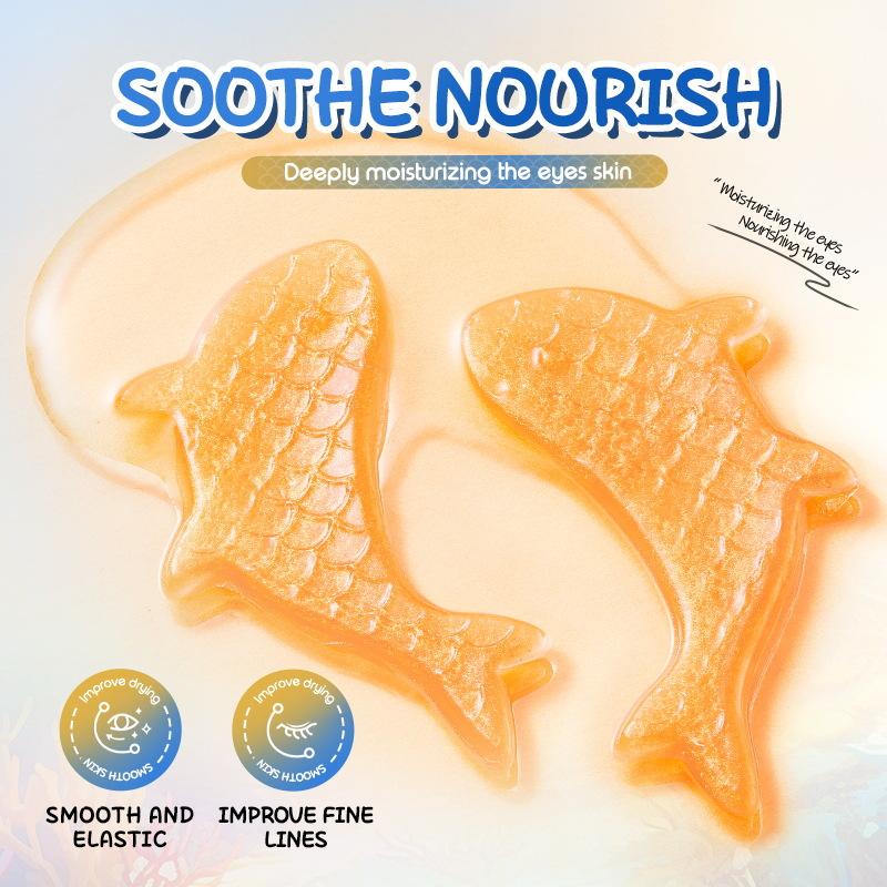 3pcs Caviar eye mask 7g/pair, collagen firming, moisturizing and moisturizing eye mask skin care products