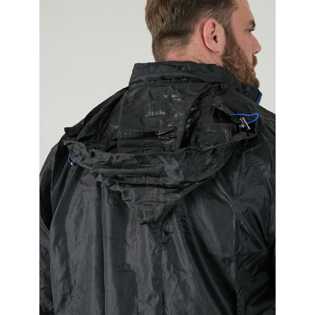 Duke Giacca Impermeabile da Uomo D555 Zac Packaway Kingsize