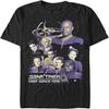 Fifth Sun Men's Star Trek_ Deep Space Nine Crew Member Collage T-Shirt