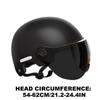 Lightweight Motorcycle Hat Portable Half Head Cap For Motorcycles Electric Motorcycle Supplies Half Face Cycling Hats For Men