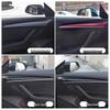 Carbon Fiber Door Trim Accessories for Tesla Model 3/Y Refresh