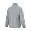 Li-Ning Fitness Series Solid Color Zipper Stand Collar Comfortable Breathable Versatile Casual Jacket Men Jackets Shadow-Gray AJDU267-1