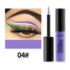 Kühler schwarzer Eyeliner Farbiges Eyeliner-Stift Wasserdichter, ölbeständiger und wischfester matter Eyeliner