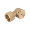5PCS G1/2in Female Thread Brass Deck Jet Nozzles Durable Waterscape Fountain Nozzle Automatic Waterscape Nozzle for Garden Yard Hotel