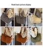 Japanese Style Large-Capacity Canvas Crossbody Bag - Casual Tote & Commuter Shoulder Handbag