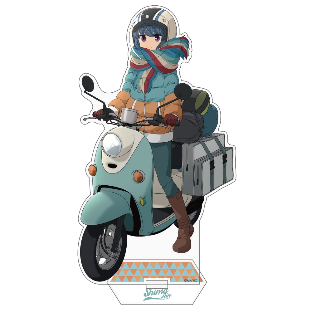 

2D Cospa Rin Shima and Scooter Acrylic Stand Yuru Camp (Large)