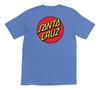 Unisex Shirt Cotton Oversize Large Size Camisa De Skate Santa Cruz Classic Dot Carolina Blue