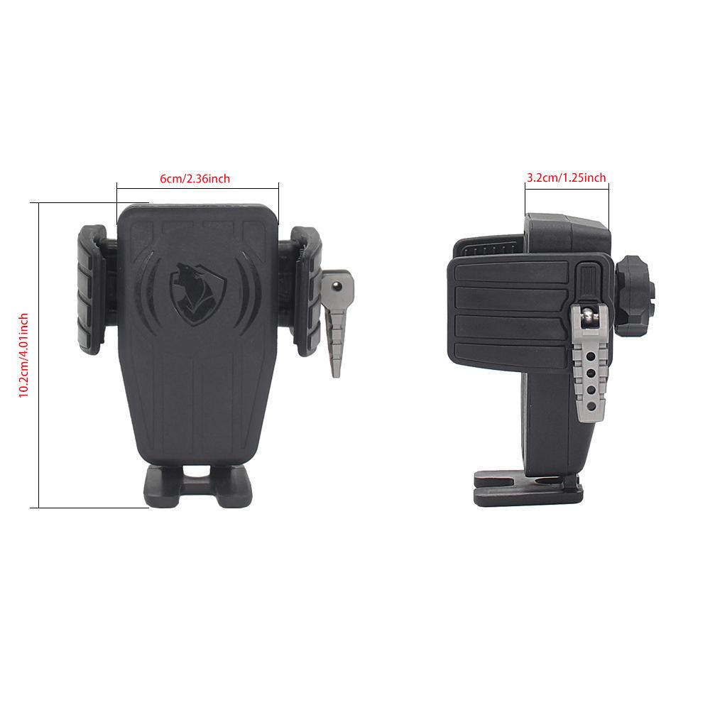 1pc 15W Wireless Charging Motorcycle Phone Holder Fast Charger Bracket for Honda