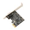 PCIe X1 RS232 Serial Adapter Card Single Port PCI Express To RS232 Converter Adapter for Windows for Linux for DOS