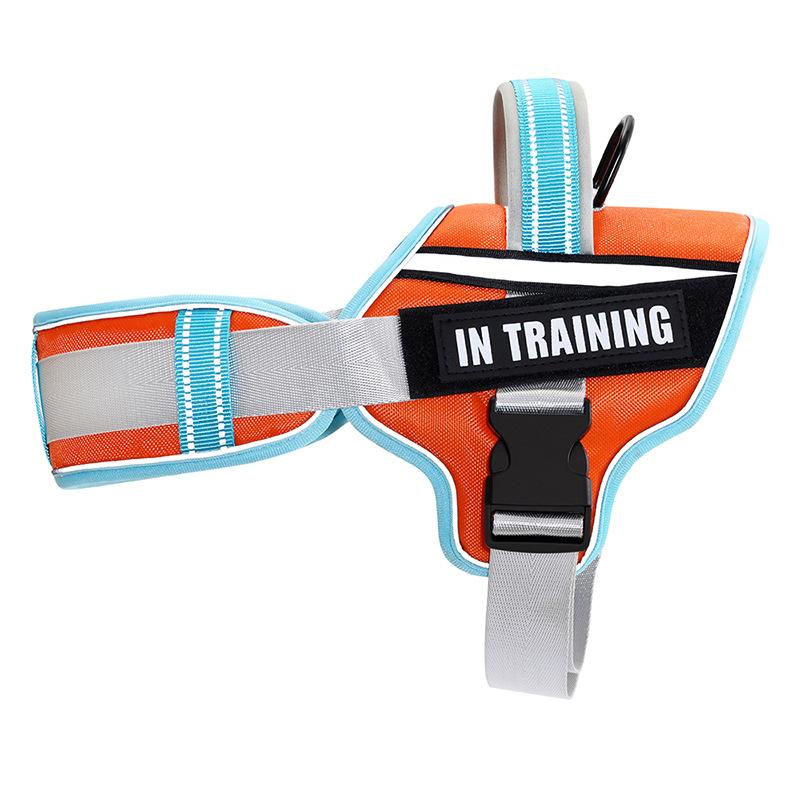 Dog Leash Large  Medium and Small Chest Strap Vest Type Large  Medium and Small Dog Comfortable and Breathable Dog Leash