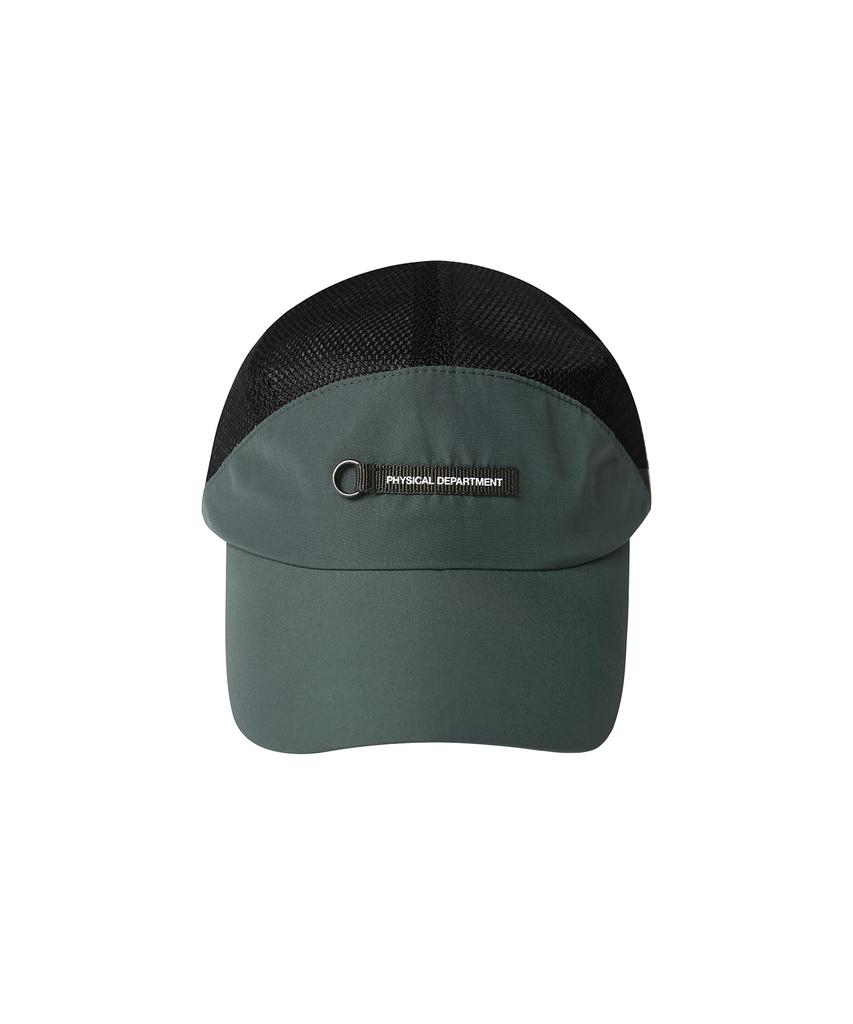 PHYSICAL DEPARTMENT Nylon Mesh Mix String Cap Dark Green