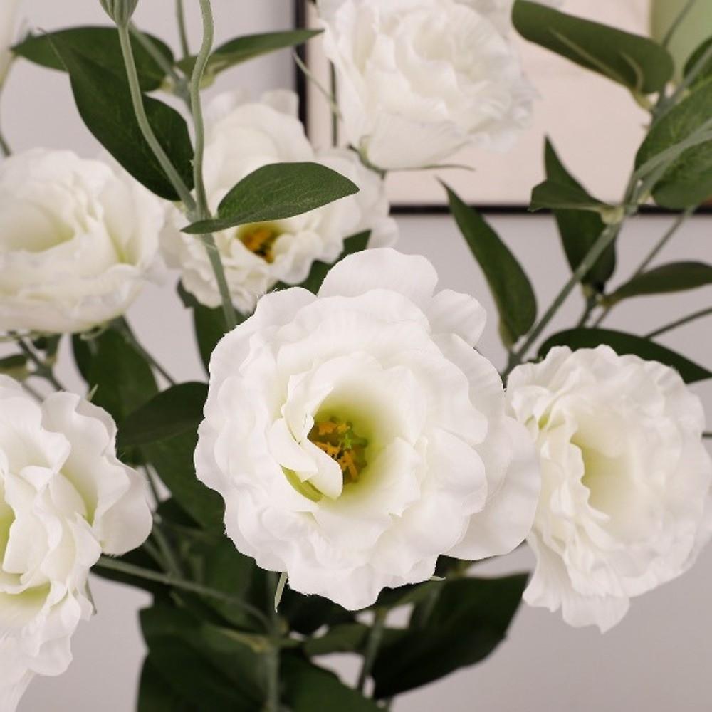 Lisianthus Simulation Big Lisianthus Platycodon Flower Faux Balloon Branch  Teacher's Day