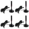 5-1pc TV Antenna 10m/5m/3m Coax Cable Digital TV Antenna DVB-T DVB-T2 DAB Indoor Outdoor Digital HD Freeview Aerial for Smart TV