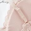 Moda donna pizzo floreale bralette top estivo scollo a V canotte crop top reggiseno cinturino per spaghetti donna canotta gilet reggiseno intimo