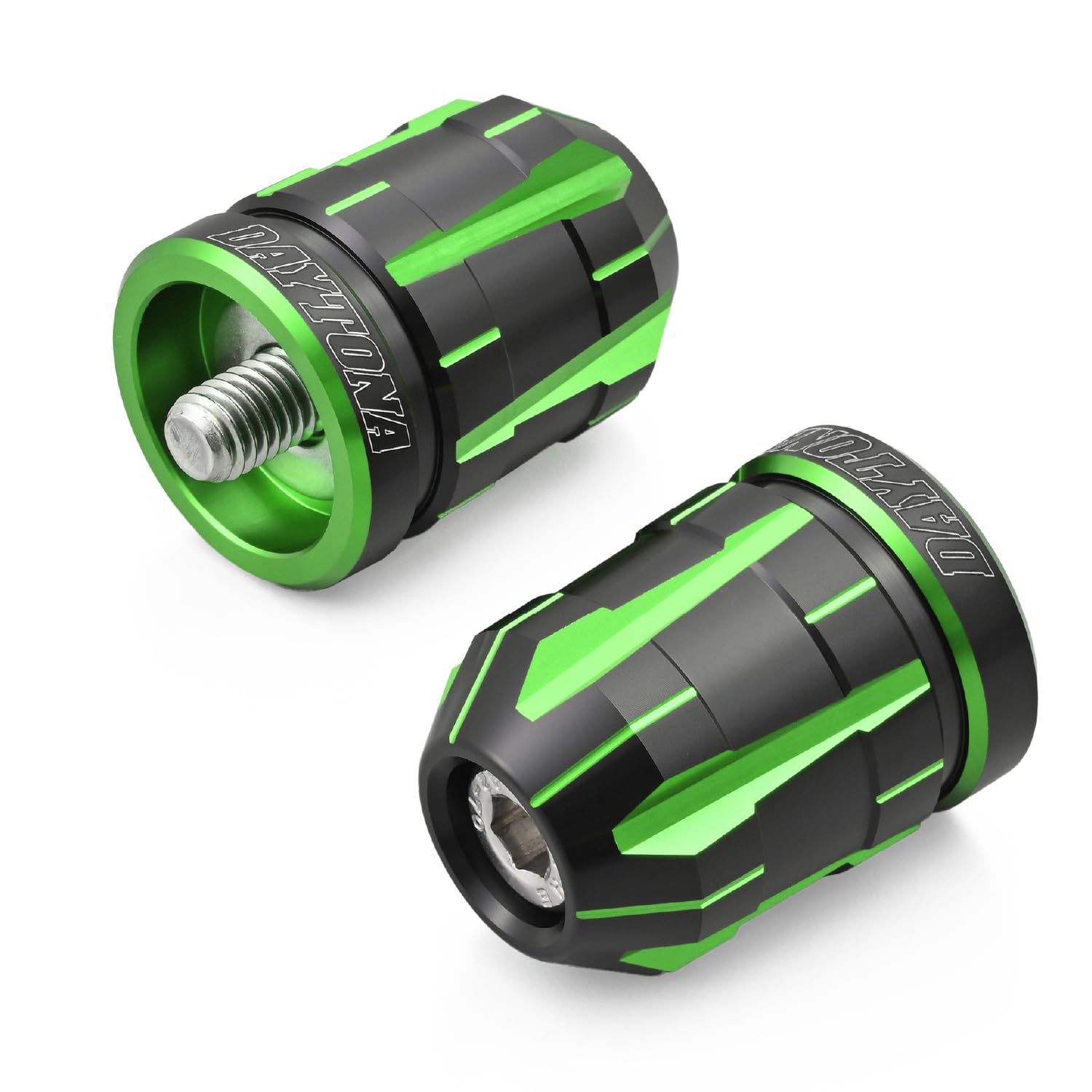 

Мотоциклетные заглушки руля Daytona PREMIUM ZONE для Kawasaki TECHNO Лаймово-зеленый 42209 (M8)