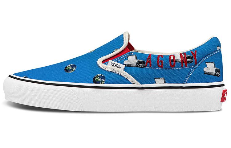 Vans Cali Thornhill Dewitt X Vault Classic Slip On Lx  Blue Crisis Actor  VN0A3QXY61H 43