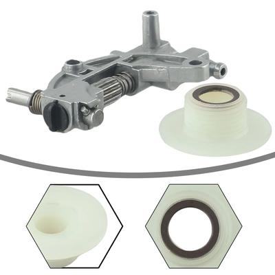 Kettensägenölpumpe Mit Schneckenrad-Antriebsrad Passt Für Kettensäge 5200 4500 5800 52cc 45cc 58cc Benzin-Kettensäge Ersatzteil