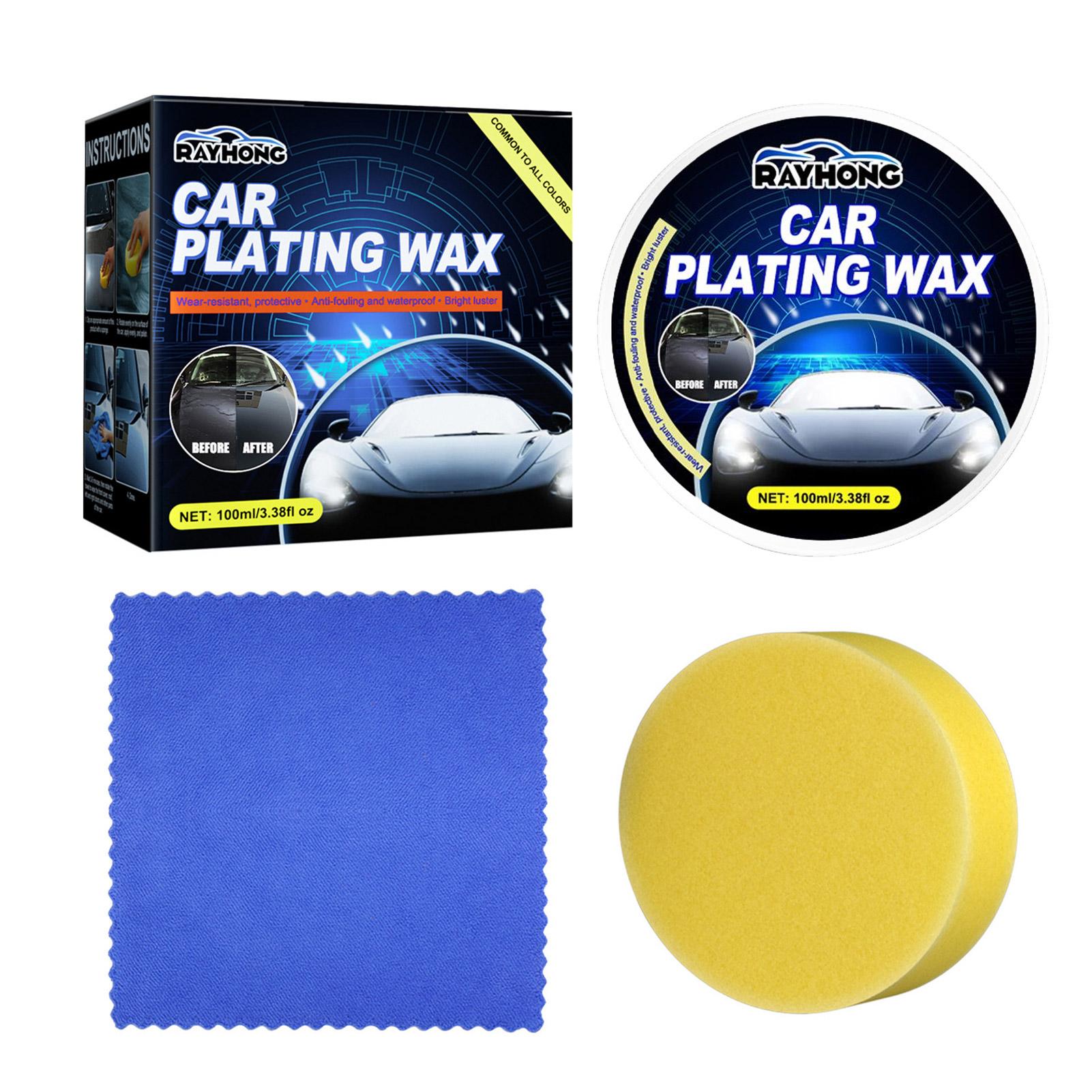 100 Ml Car Wax Crystal Plating Set Auto Coating Wax Auto Hardness Maintenance Wax Car Ceramic Hydrophobic Polishing Film