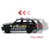 1/36 Scale Land Rover Range Rover Police SUV Vehicle Toy Car Alloy Diecast Car Model Toy with Pull Back for Children Gifts Toy Collection