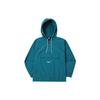 Nike NSW Big Swoosh Half-Zip Hoodie Jacke mit Taping Herren Oberbekleidung Blau Grün CD0420-381