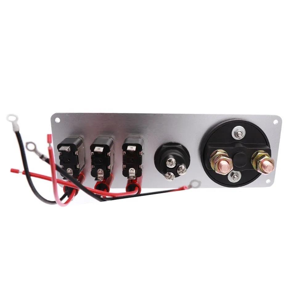 12V Auto LED panel Racing Car Ignition Engine Start On/Off Push Toggle Switch Panel Racing ignition toggle switch
