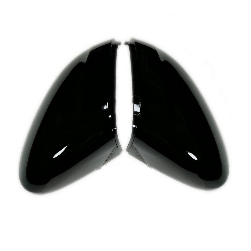 Compatible Gloss Black Rearview Mirror Cover for Volkswagen Golf 8 MK8 GTI GTD R 2021
