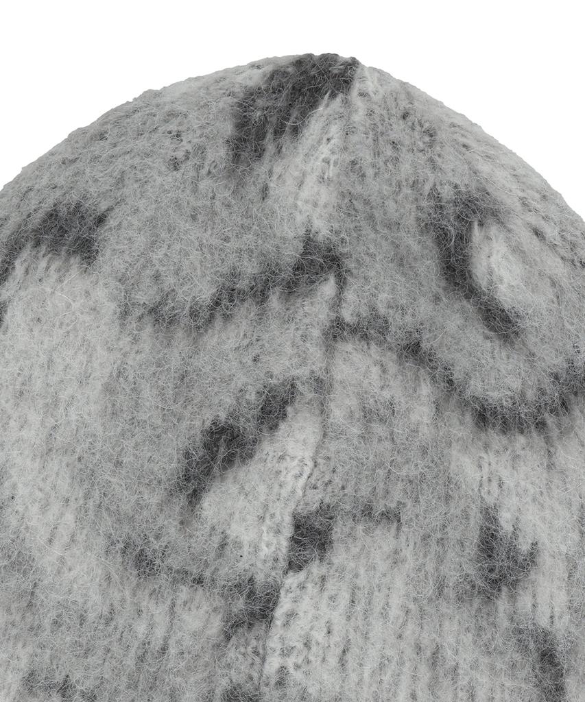 MAHAGRID Destroyed Eclipse Hairy Beanie Gray(Mg2Efmab38A)