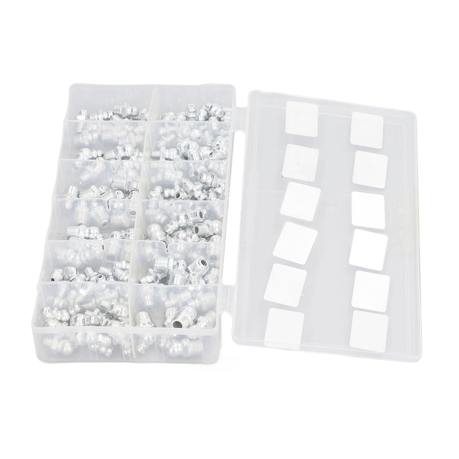 

130 шт. Гідравлічна маслянка 12 типів SAE Zerk Масляний ніпель в асортименті