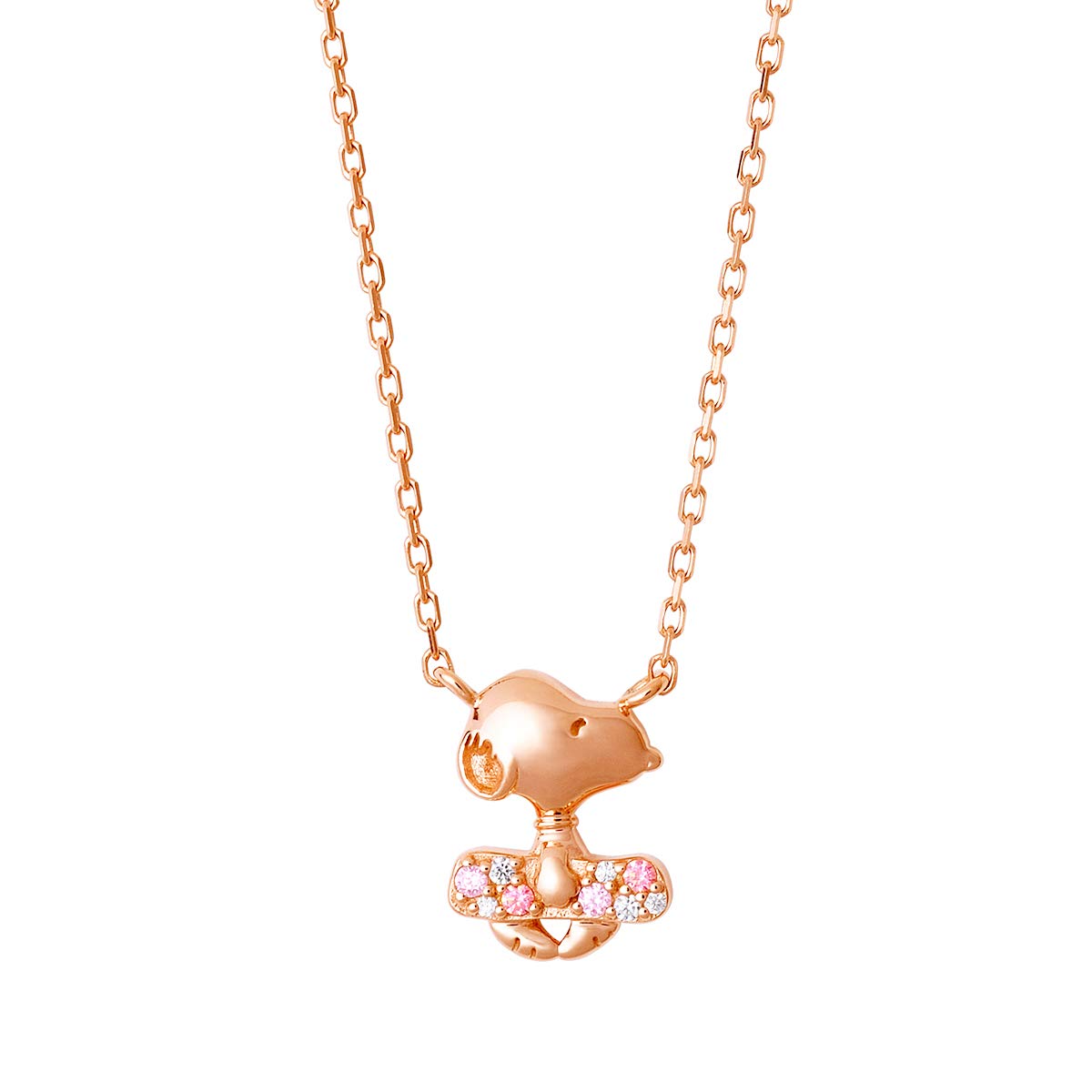 

THE KISS Silver Necklace [The Kiss] PN-SN512CB [PEANUTS Snoopy] Women s