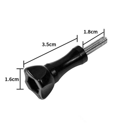 Lange Schraube für Action-Kamera-Halterungszubehör für GoPro 13 12/11/10/9/8 Insta360 X5 X4 DJI Action 5 Pro 3 4 Go Pro Zubehör