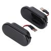 2Pcs LED Side Marker Lights Fender Turn Indicator Lamp Car Modification Smoked