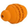 Gourd  shaped Dog IQ Treat Toy Interactive Food Dispensing Dog Teeth Cleaning Bite Toy(Orange)