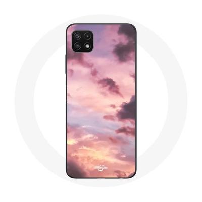 Coque Pour Samsung Galaxy A22 5G Fond De Coucher De Soleil