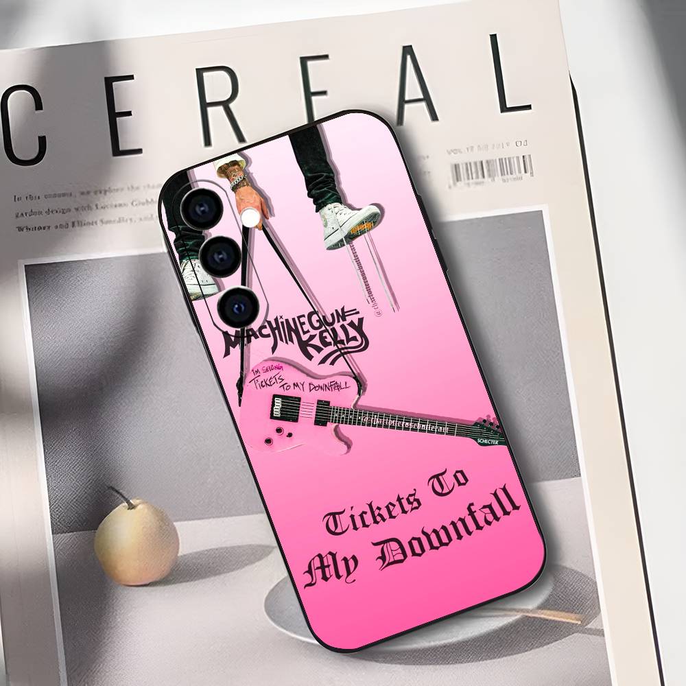 M-MGK Kelly singer Phone Case For Samsung Galaxy A73,A72,A71,A70,A53,A52,A51,Others Soft Black Cover