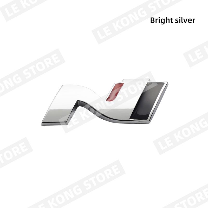 CMMR4 N Performance Abzeichen Emblem Fronthaube Kühlergrill Aufkleber Decal Für Hyundai Sonata Elantra Veloster I20 I30 I10 I40 Metall Auto Styling