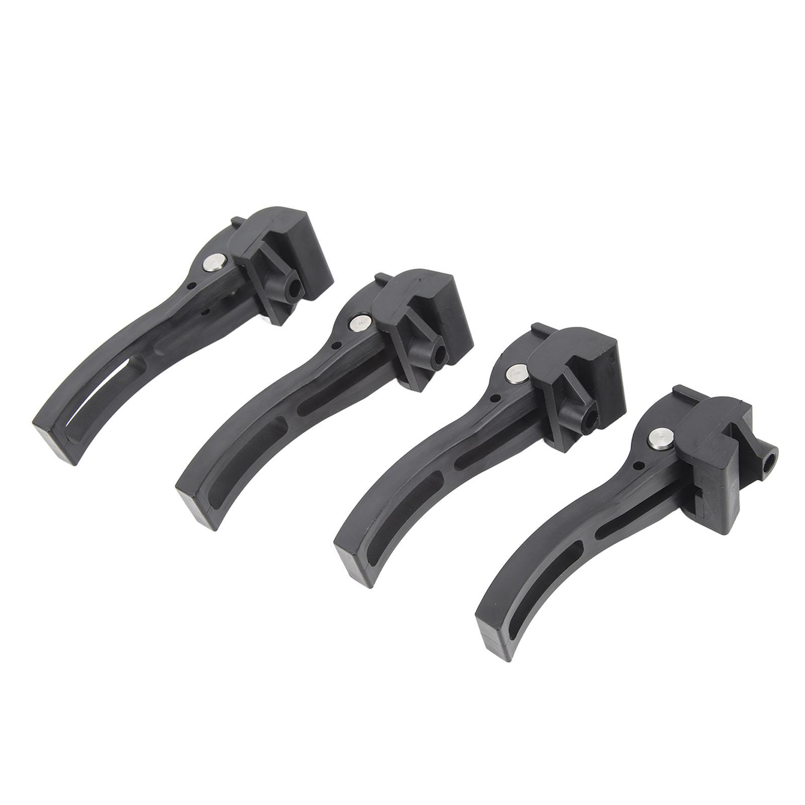 

4Pcs Trifold Tonneau Cover Hard Or Soft Folding Clamp Cover Replacement For Ford