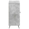 Shoe Cabinet BREDA 59.5 x 39.5 x 90 cm Engineered Wood Concrete Grey