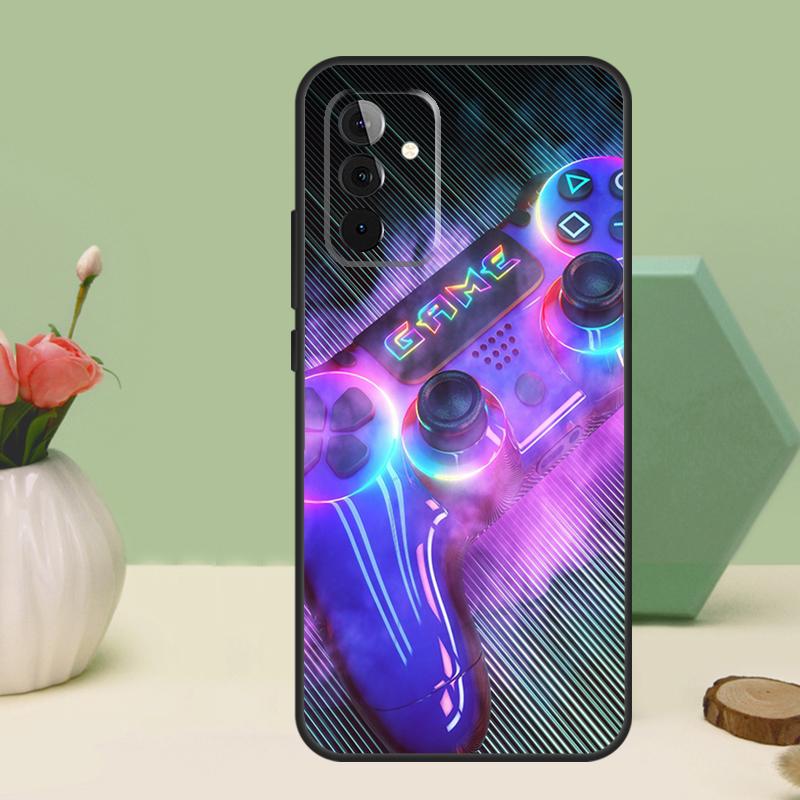 Cool Gaming Controller For Samsung Galaxy A26 A54 A34 A14 A52 A32 A12 A13 A33 A53 A15 A16 A36 A56 A06 A35 A55 Case