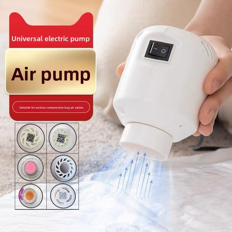 Vacuum Compression With Electric Pump For Home Organization