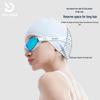 PULASSI Waterproof Silicone Swim Cap for Long Hair