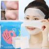 400PCS Disposable Makeup Cotton Wet Compress Makeup Removal and Cleansing Breathable Facial Cleansing Paper Wipe Cosmetics Pad