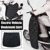 Motorcycle Windshield Leg Apron Cover Knee Blanket Winter Thickened Waterproof Windproof Men Women Universal Scooter Bicycles