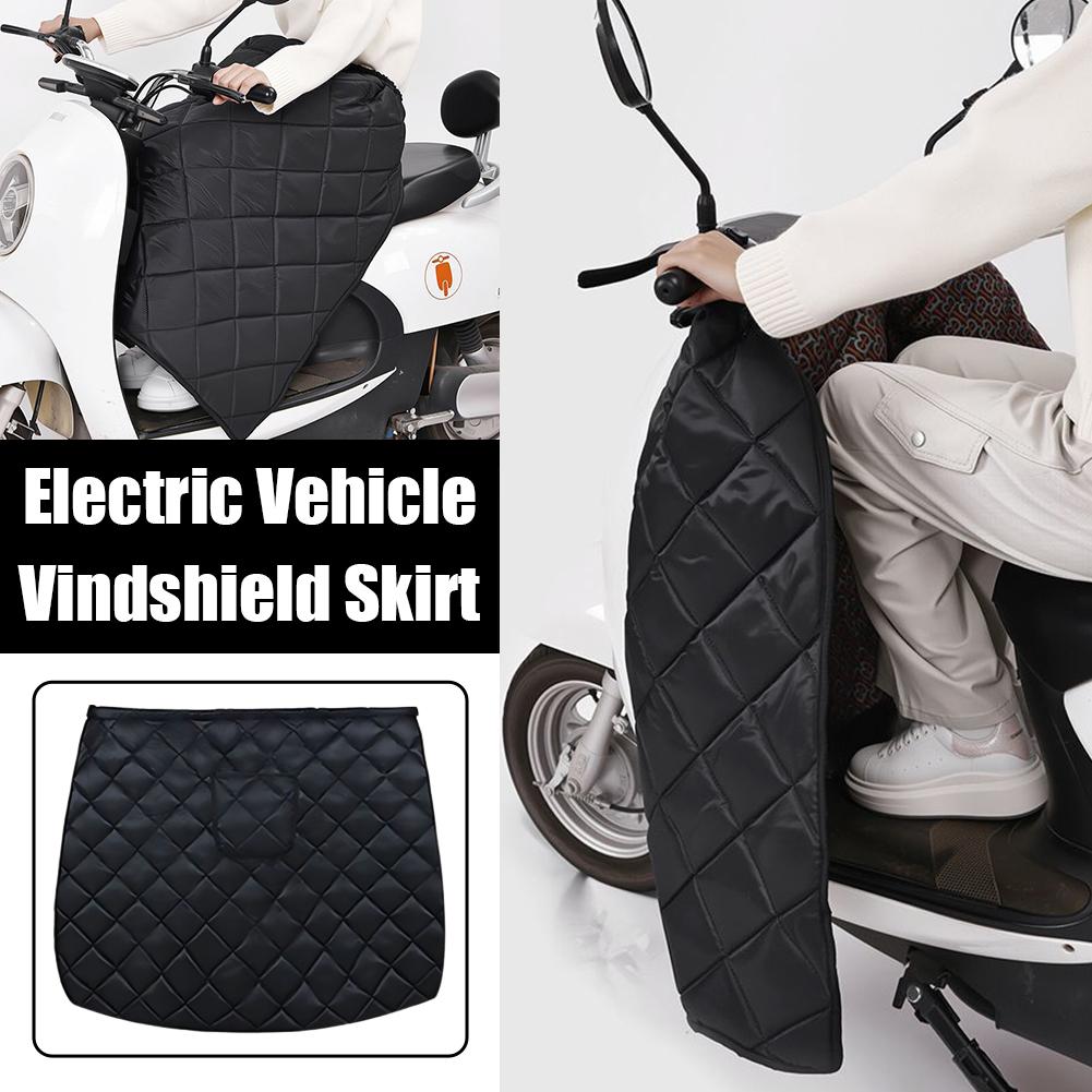 Motorcycle Windshield Leg Apron Cover Knee Blanket Winter Thickened Waterproof Windproof Men Women Universal Scooter Bicycles