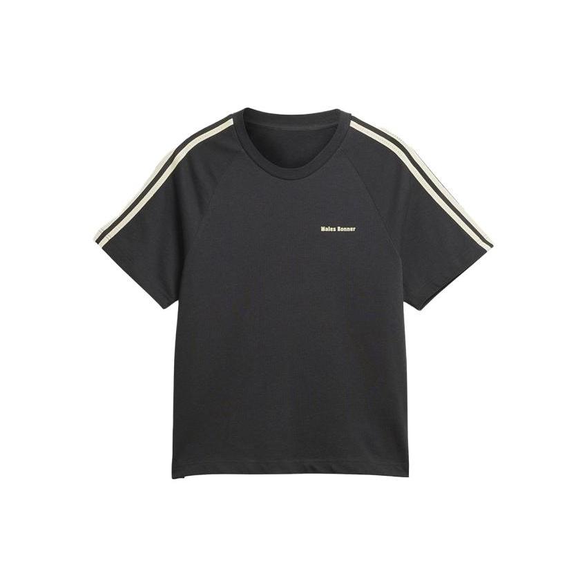 adidas x Wales Bonner Stripe T-Shirt Asia Sizing Black Beige Men s IM8402 XS